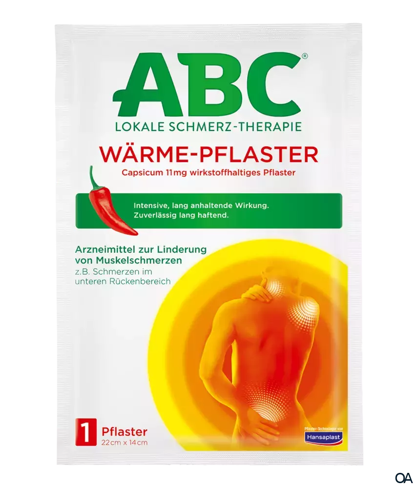 ABC Wärme-Pflaster Capsicum ABC Wärme-Pflaster Capsicum