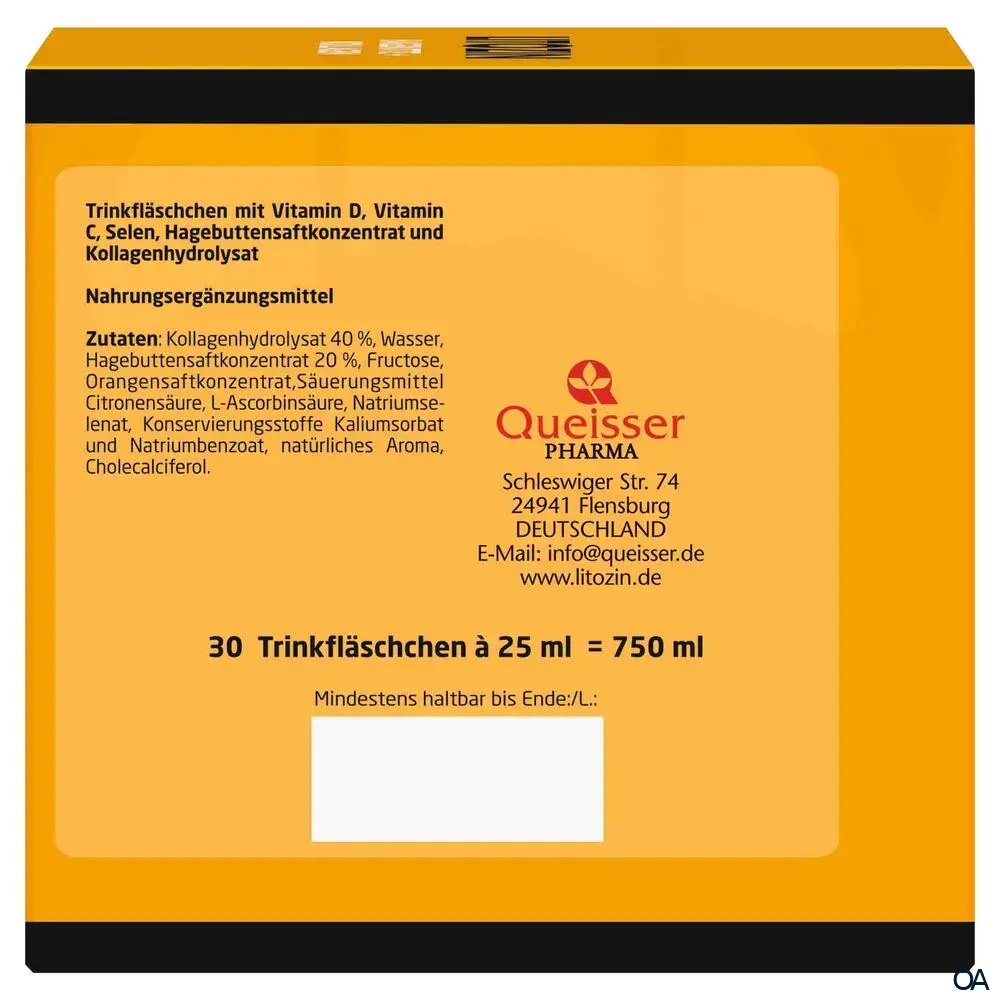 Litozin® Hagebutte + Kollagen Trinkfläschchen Litozin® Hagebutte + Kollagen Trinkfläschchen