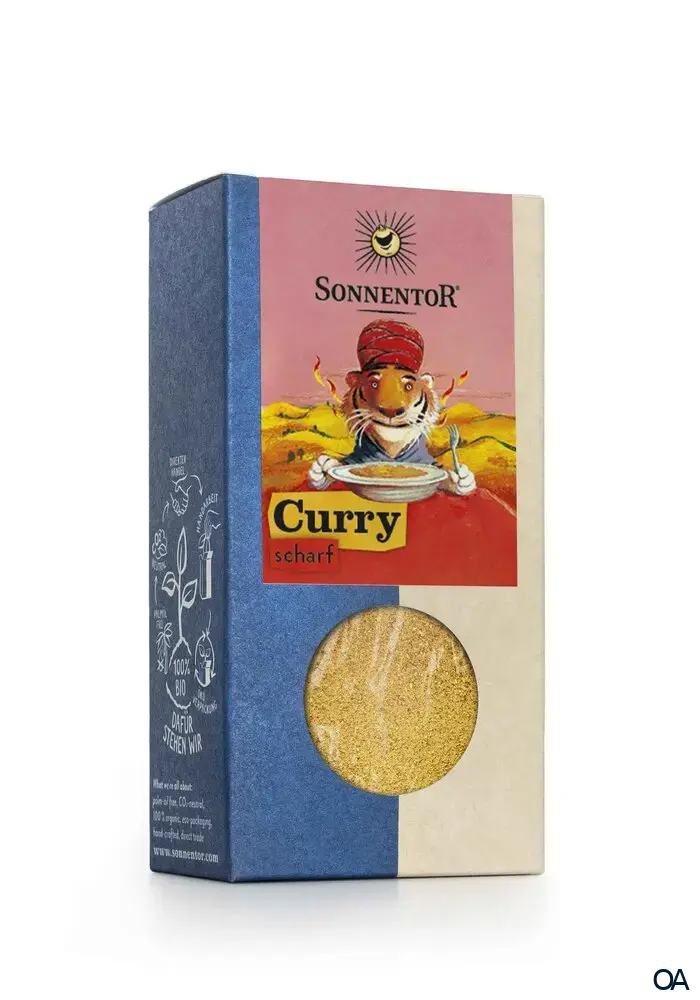 Sonnentor Bio Curry Scharf Pulver