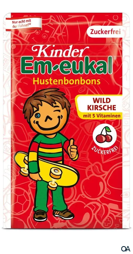 Kinder Em-eukal Wildkirsche Hustenbonbons zuckerfrei Kinder Em-eukal Wildkirsche Hustenbonbons zuckerfrei