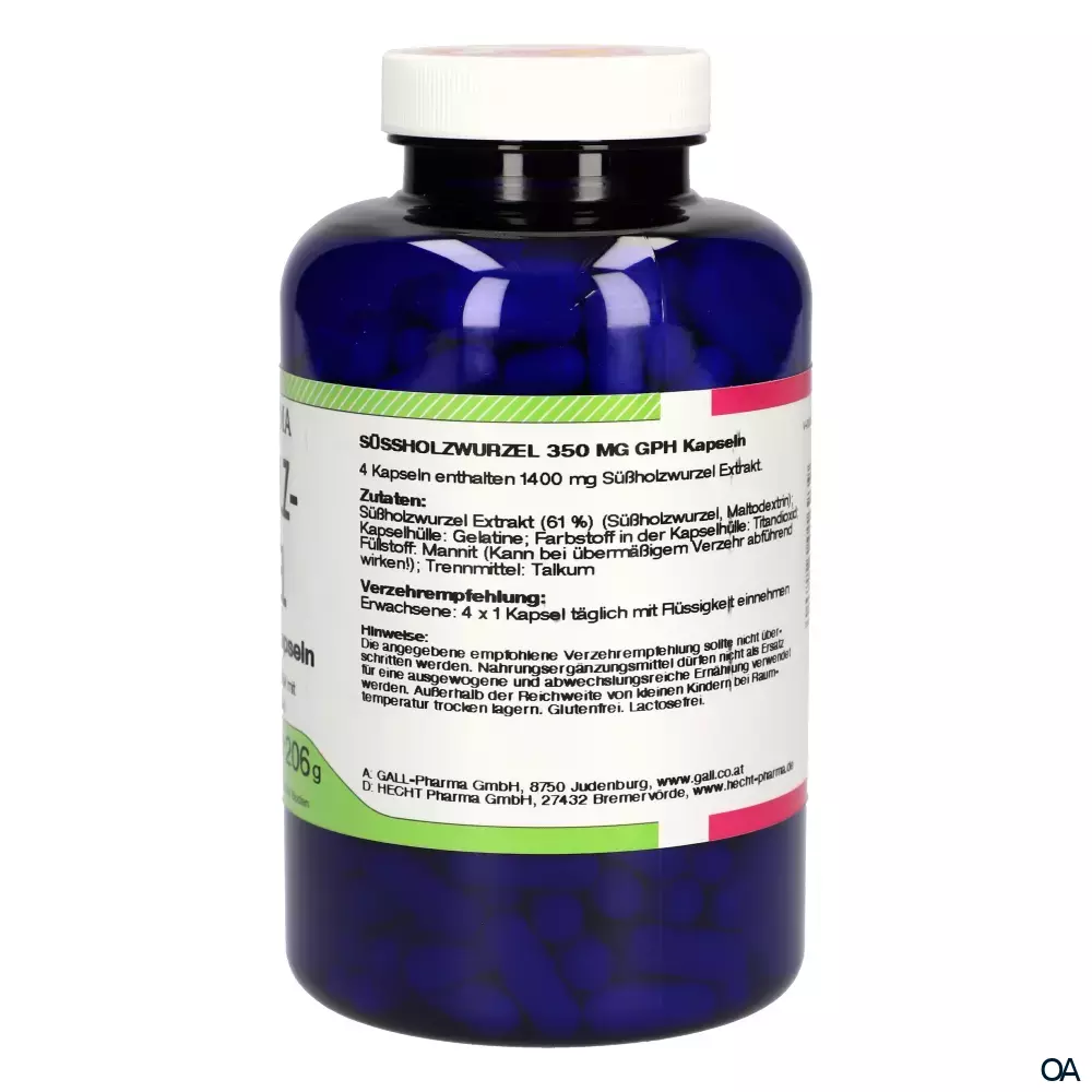 Gall Pharma Süßholzwurzel 350 mg Kapseln Gall Pharma Süßholzwurzel 350 mg Kapseln
