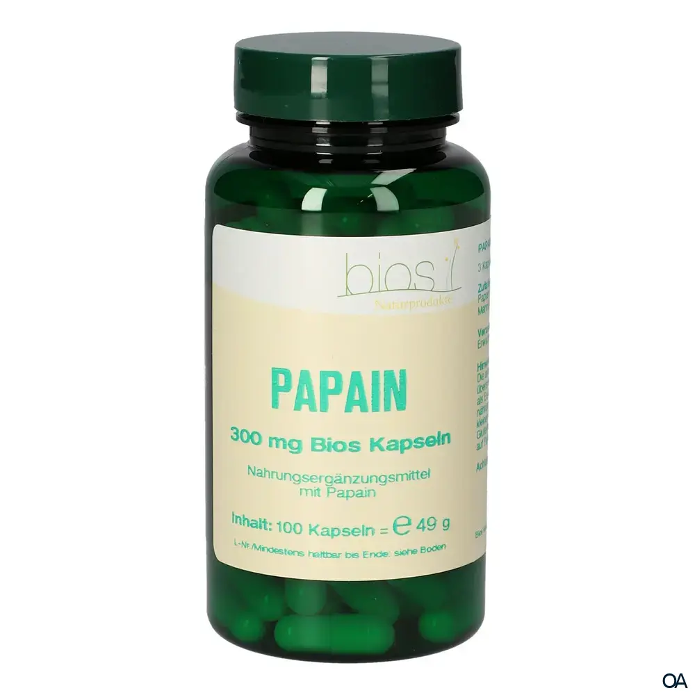 Bios Papain 300 mg Kapseln