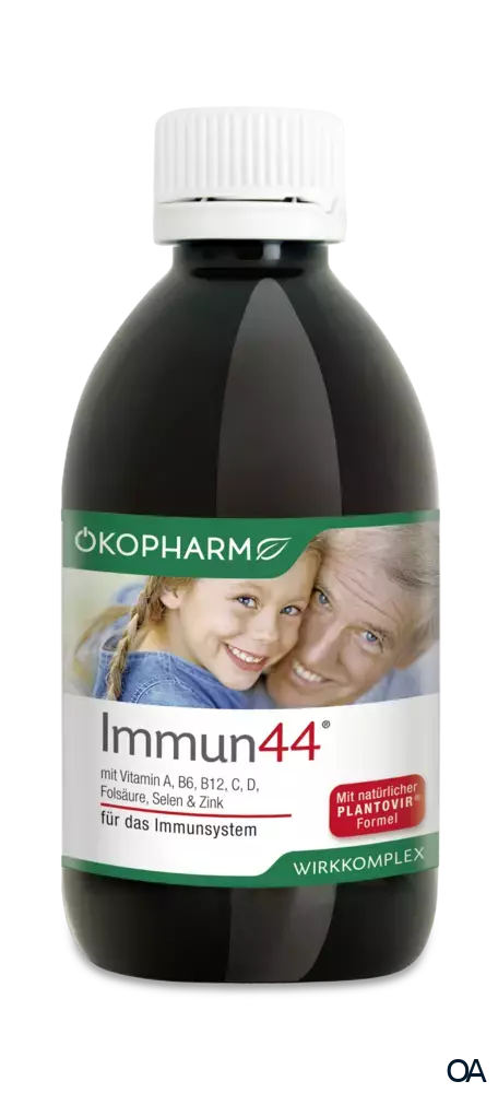Ökopharm® Für die Abwehrkräfte Immun44* Saft Ökopharm® Für die Abwehrkräfte Immun44* Saft