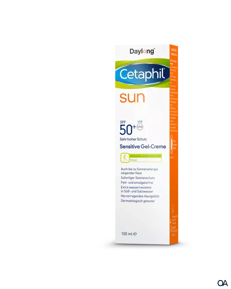 Cetaphil® Sun Daylong™ Sensitive Gel-Creme SPF 50+ Cetaphil® Sun Daylong™ Sensitive Gel-Creme SPF 50+