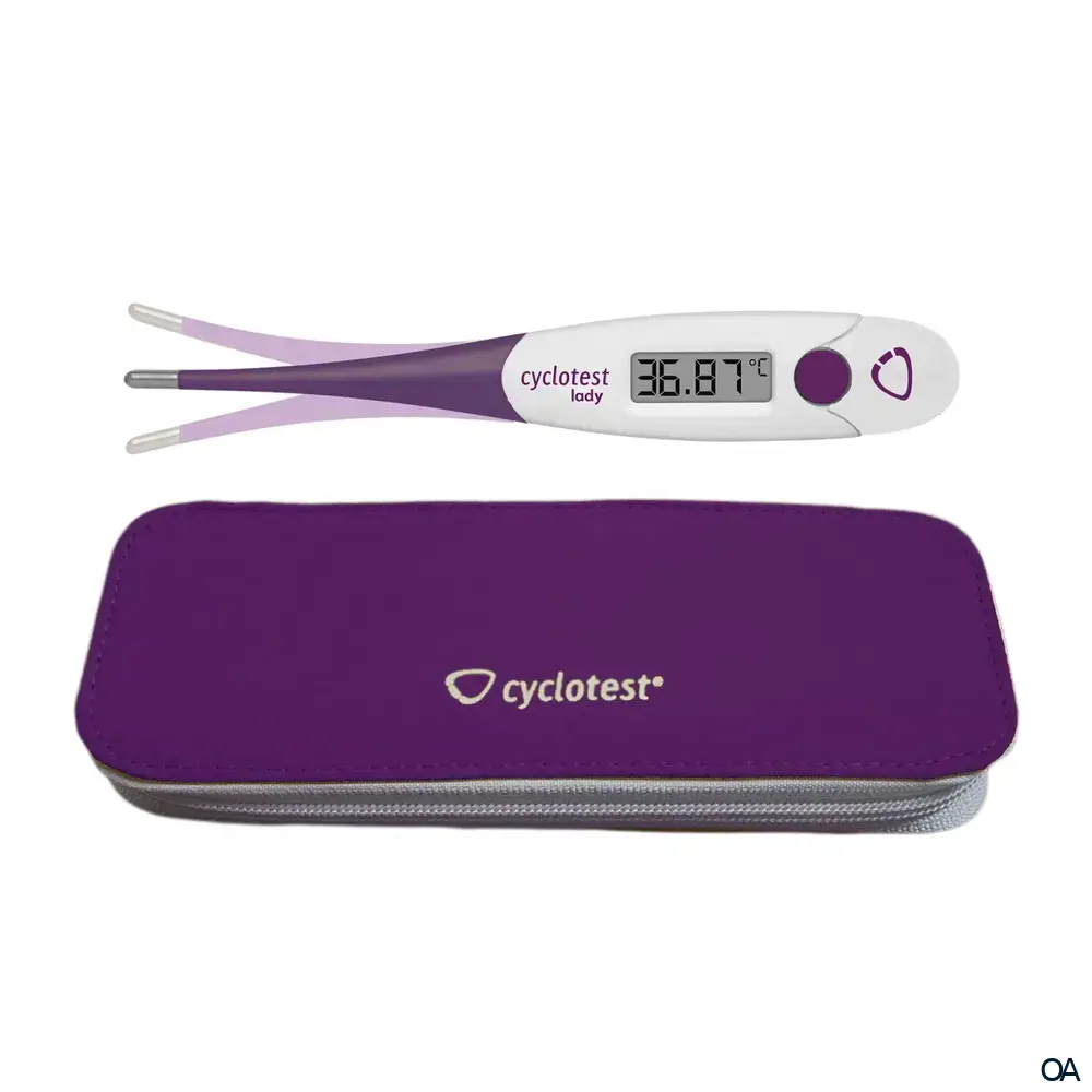 UEBE Medical cyclotest digital lady Basalthermometer