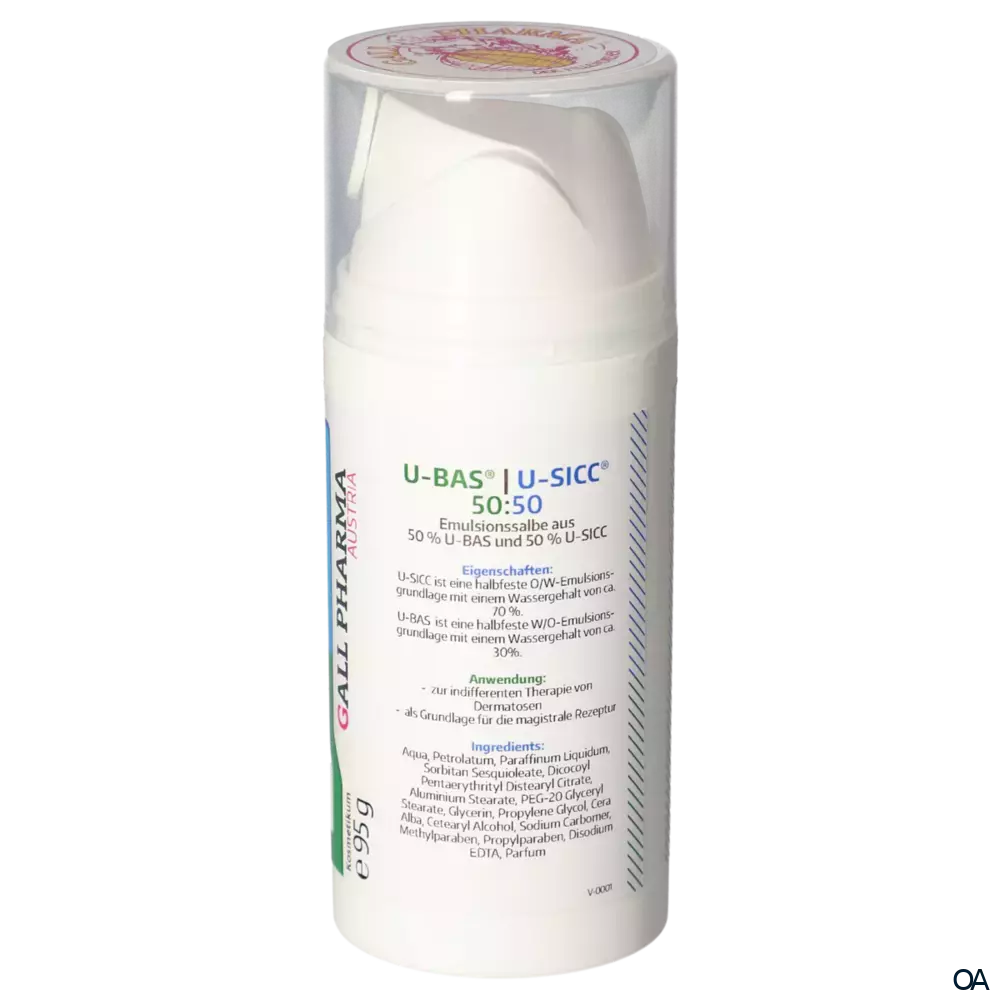 Gall Pharma U-Bas®/U-Sicc® 50:50 Emulsionssalbe