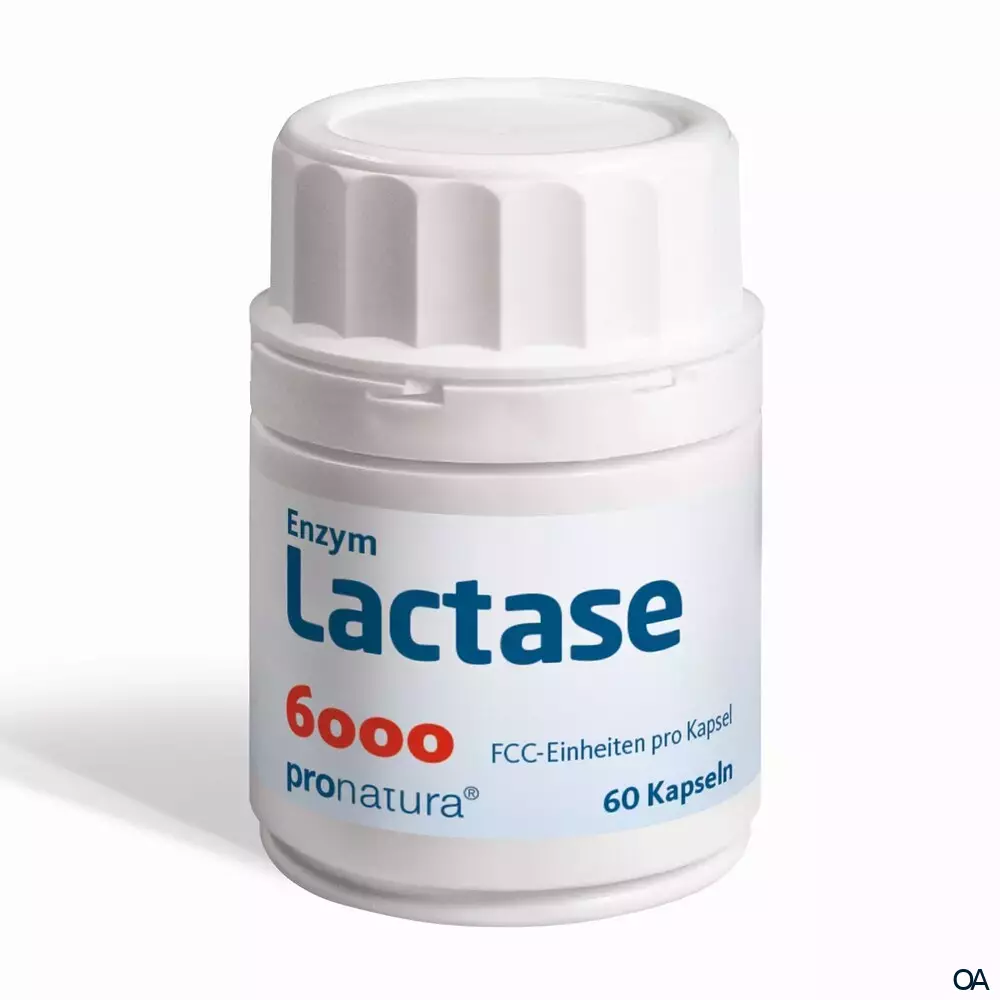 pronatura® Enzym Lactase 6000 FCC Kapseln pronatura® Enzym Lactase 6000 FCC Kapseln