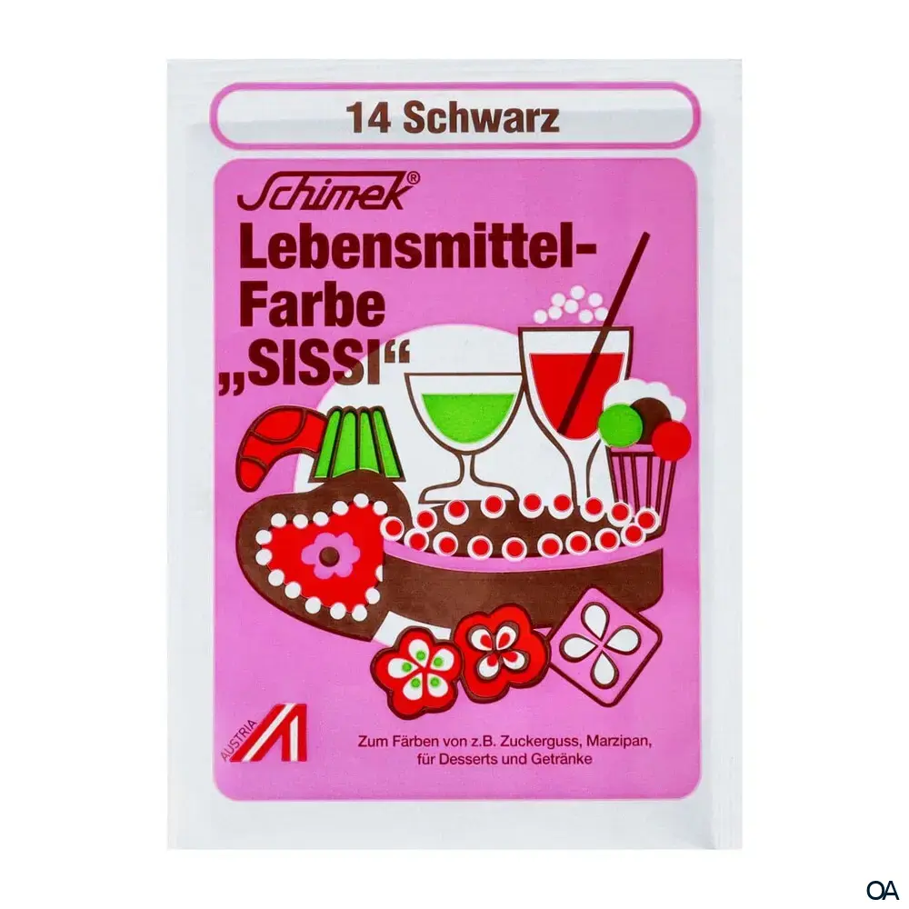 Schimek® Lebensmittelfarbe  "Sissi" - 14 Schwarz