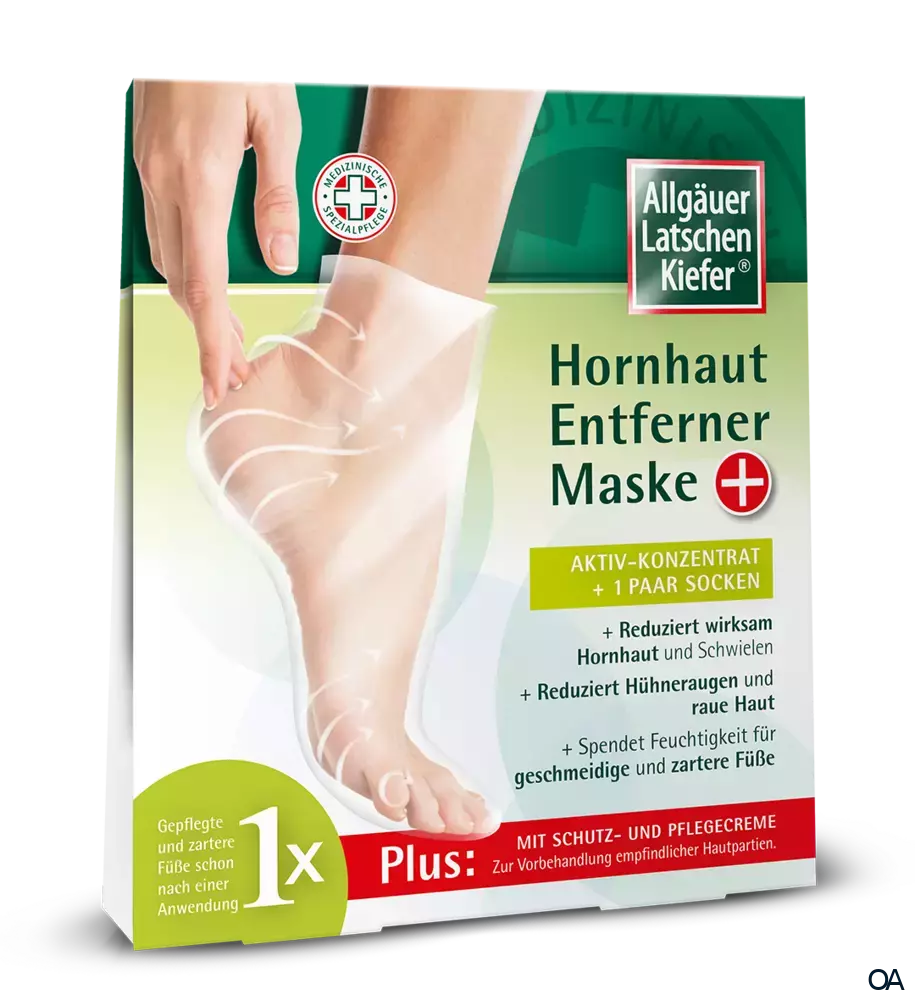 Allgäuer Latschenkiefer® Hornhaut Entferner Maske Plus Allgäuer Latschenkiefer® Hornhaut Entferner Maske Plus