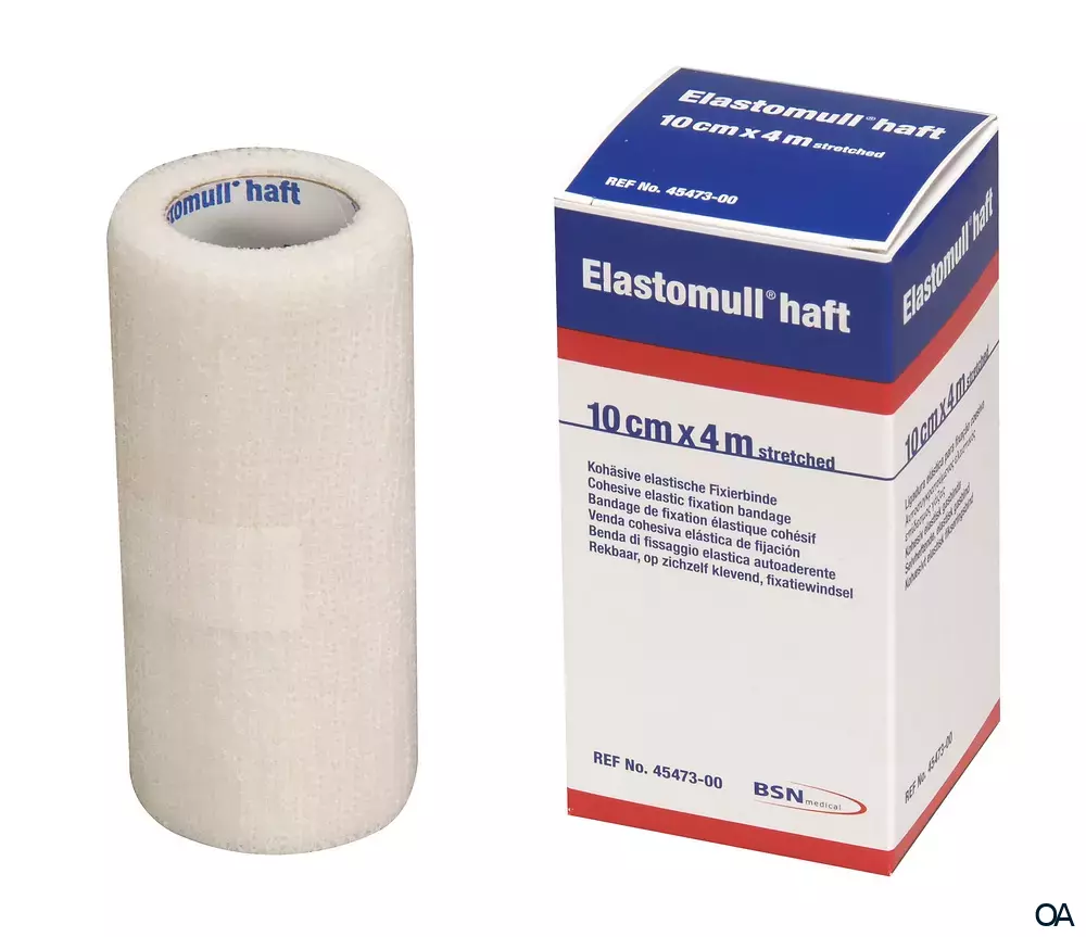 Elastomull® haft Kohäsive elastische Fixierbinde 10 cm x 4 m