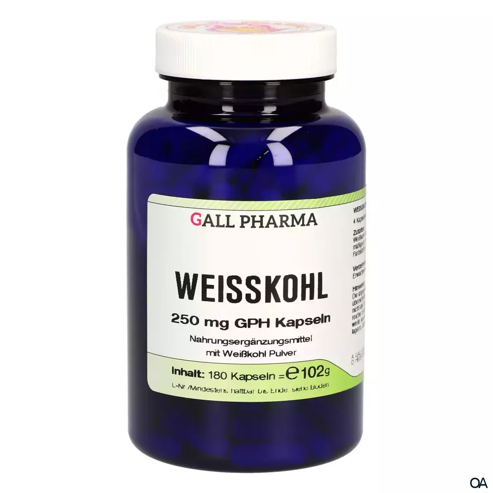 Gall Pharma Weißkohl 250 mg Kapseln