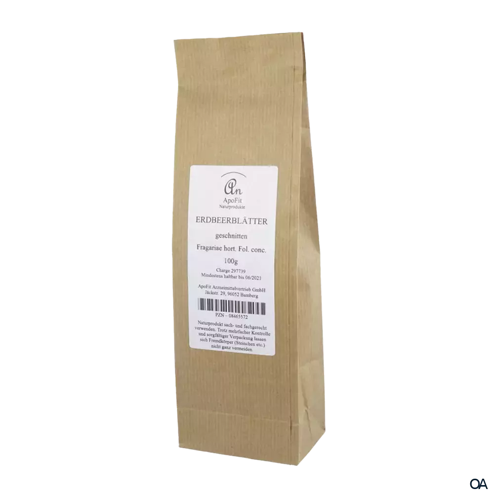 ApoFit Erdbeerblätter geschnitten ApoFit Erdbeerblätter geschnitten