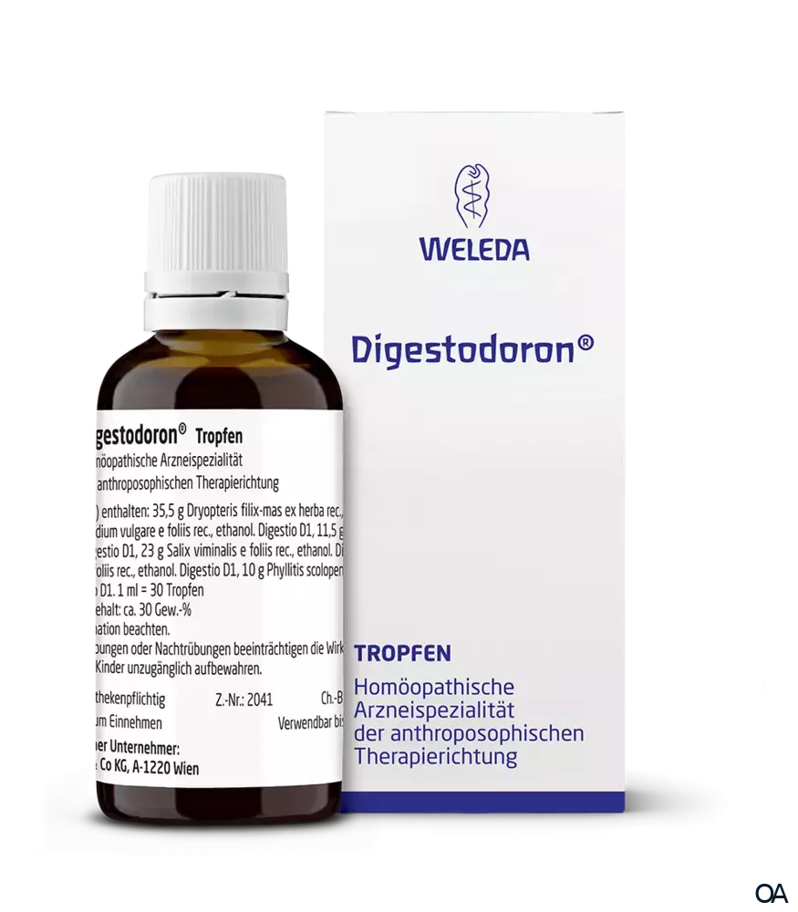 Weleda Digestodoron® Tropfen zum Einnehmen Weleda Digestodoron® Tropfen zum Einnehmen