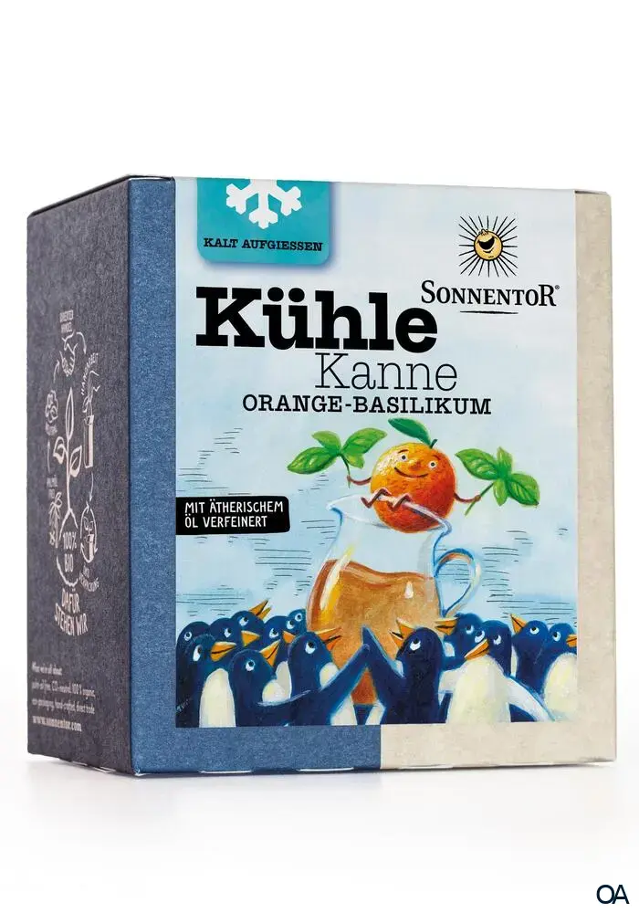 Sonnentor Kühle Kanne Orange-Basilikum Tee