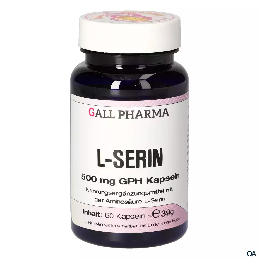 Gall Phrama L-Serin 500 mg Kapseln