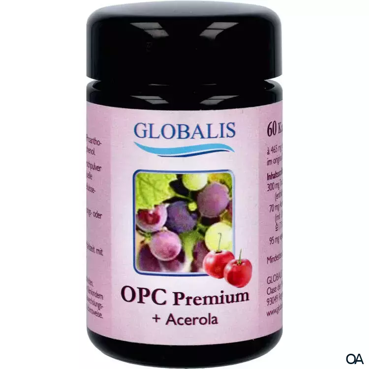 GLOBALIS OPC Premium + Acerola Kapseln GLOBALIS OPC Premium + Acerola Kapseln