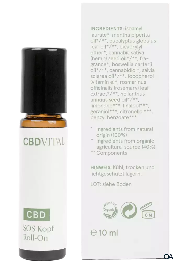 CBD VITAL SOS Kopf Roll-On