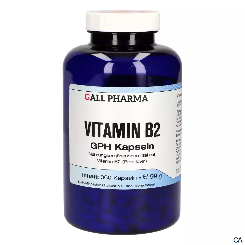 Gall Pharma Vitamin B2 Kapseln Gall Pharma Vitamin B2 Kapseln