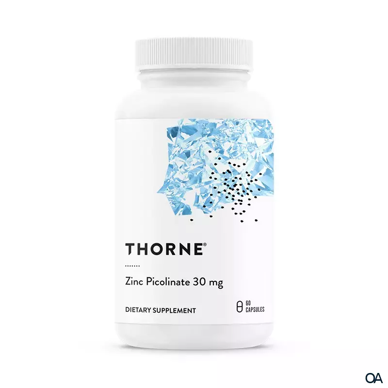 Thorne Zinc Picolinate 30 mg Kapseln Thorne Zinc Picolinate 30 mg Kapseln
