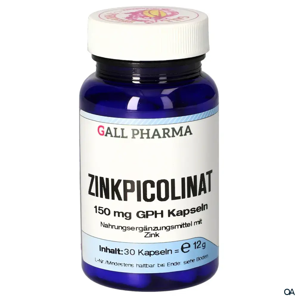 Gall Pharma Zinkpicolinat 150 mg Kapseln