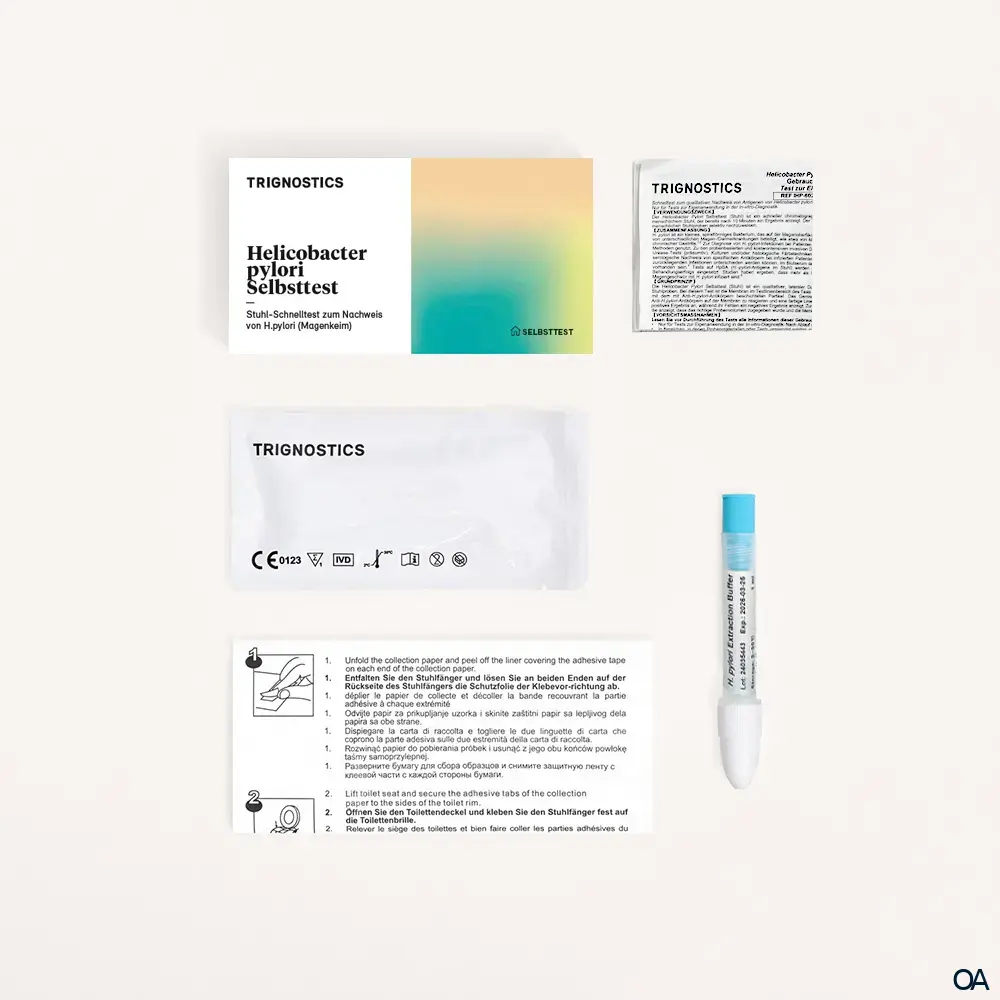 Trignostics Helicobacter pylori Selbsttest