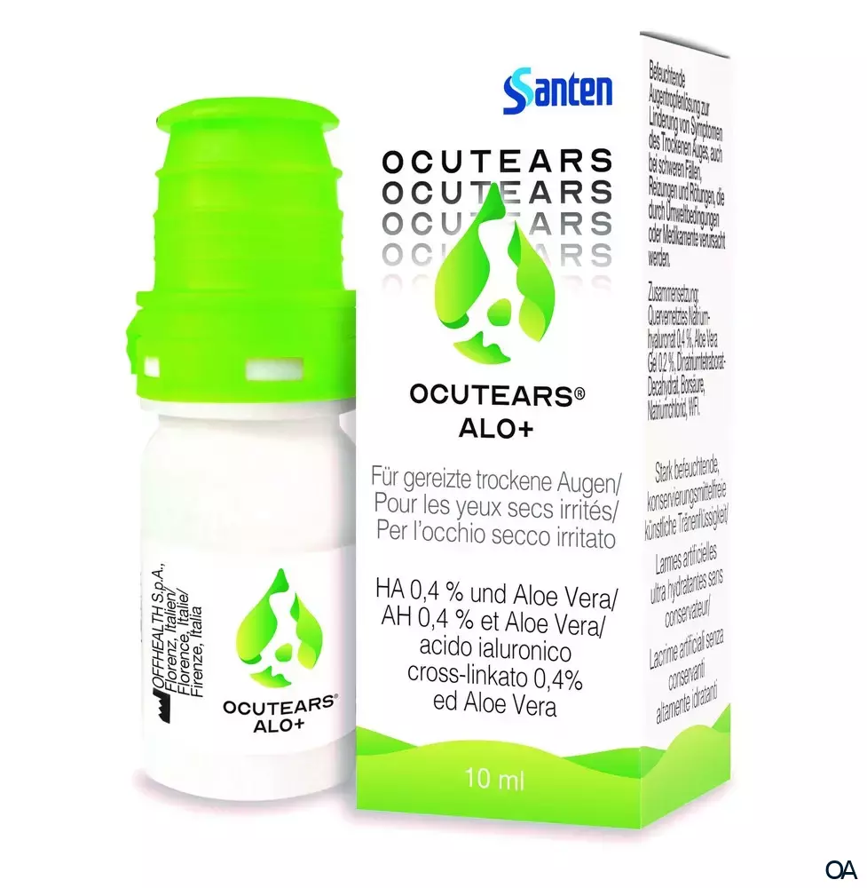 Santen Ocutears® Alo+ Augentropfen Santen Ocutears® Alo+ Augentropfen