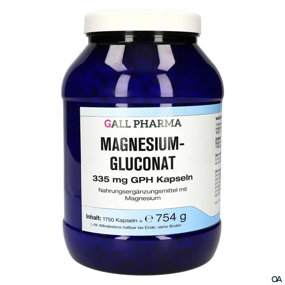 Gall Pharma Magnesiumgluconat 335 mg Kapseln