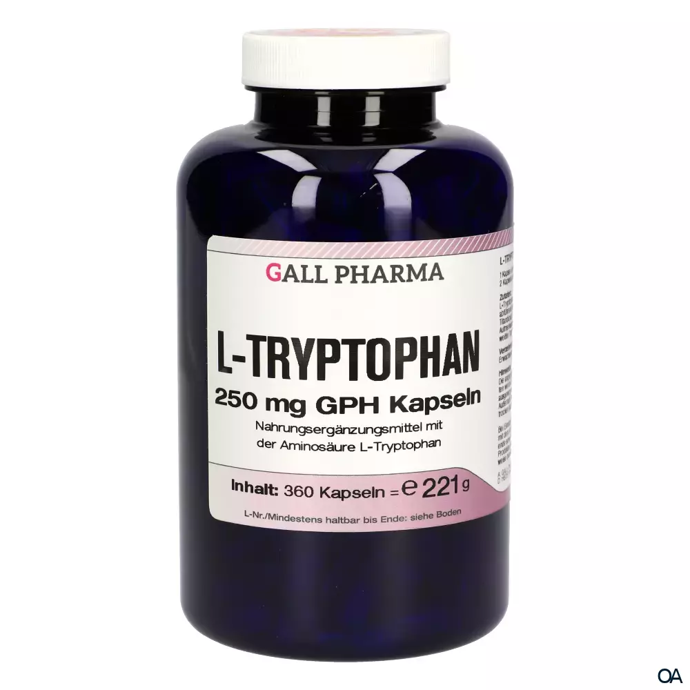 Gall Pharma L-Tryptophan 250 mg Kapseln