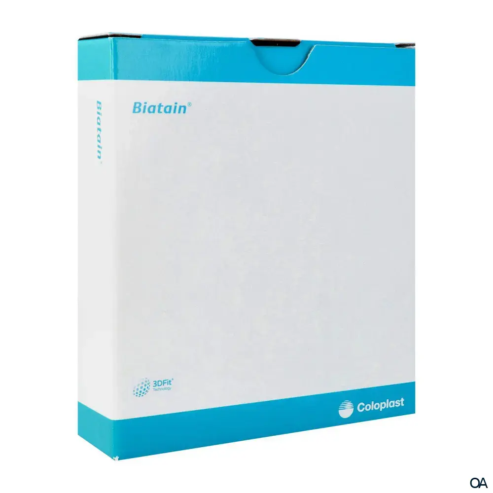 Biatain® Ibu Non-Adhesive Schaumverband mit Ibuprofen (0,5 mg/cm²) steril, 5 x 7 cm Biatain® Ibu Non-Adhesive Schaumverband mit Ibuprofen (0,5 mg/cm²) steril, 5 x 7 cm