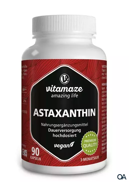Vitamaze Astaxanthin Kapseln Vitamaze Astaxanthin Kapseln