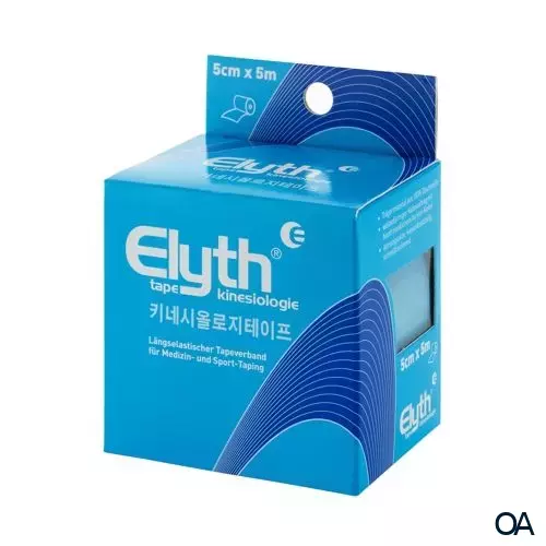 ELYTH Tape Kinesiologie 5 cm x 5 m - Blau ELYTH Tape Kinesiologie 5 cm x 5 m - Blau