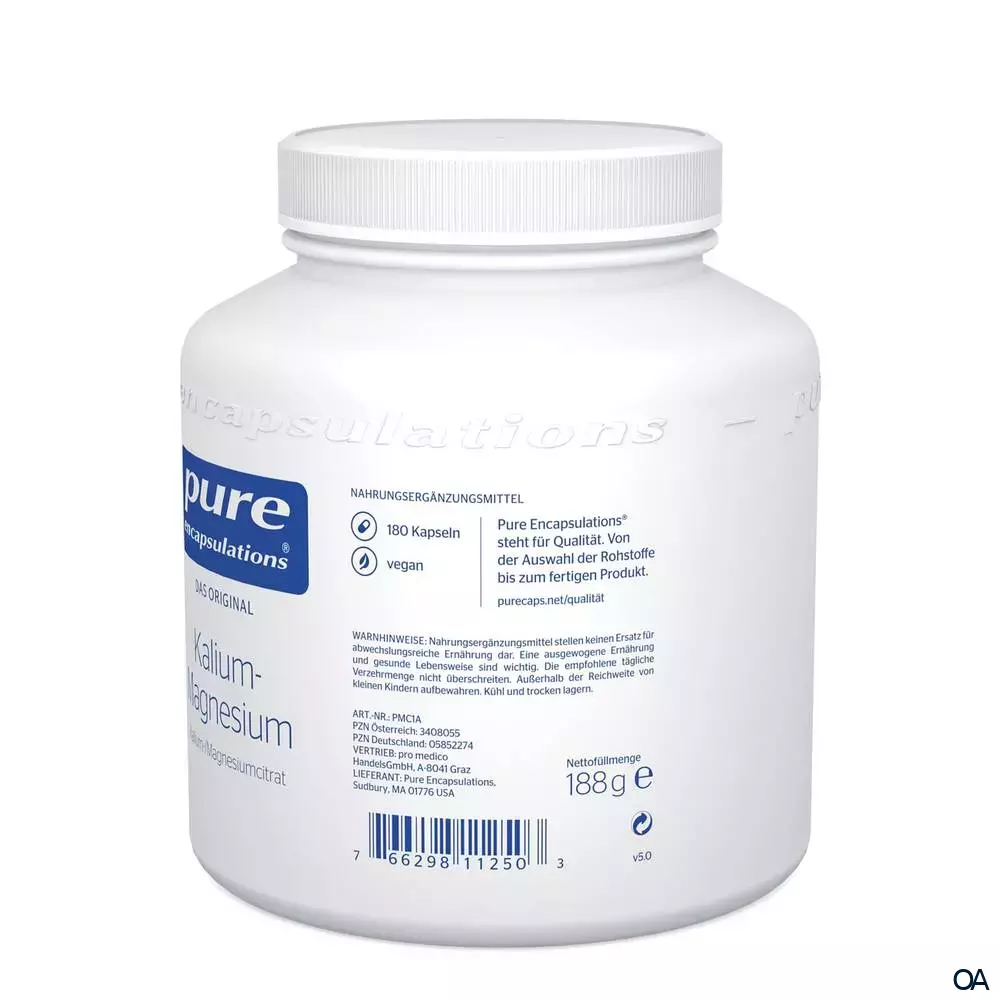 pure encapsulations® Kalium- Magnesium