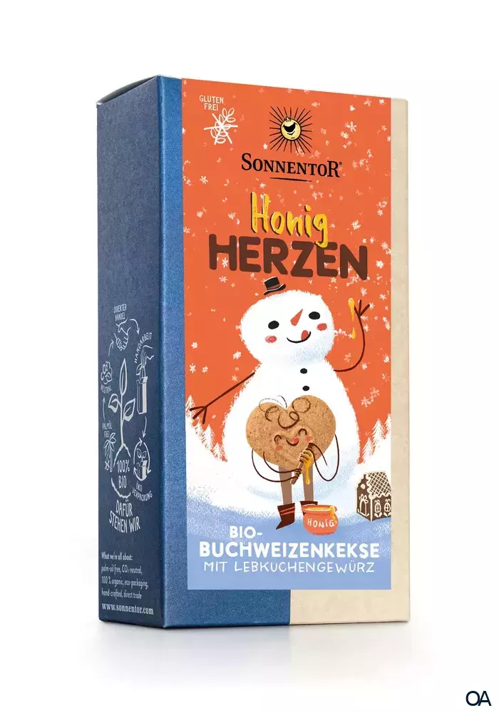 Sonnentor Honigherzen Kekse glutenfrei Sonnentor Honigherzen Kekse glutenfrei