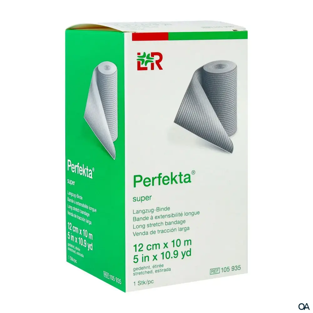 Perfekta® Super Langzugbinde 12 cm x 10 m