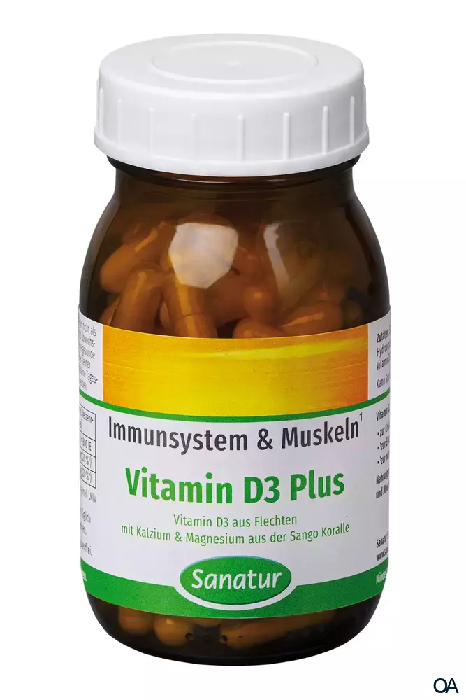 Sanatur Vitamin D3 Plus Kapseln Sanatur Vitamin D3 Plus Kapseln