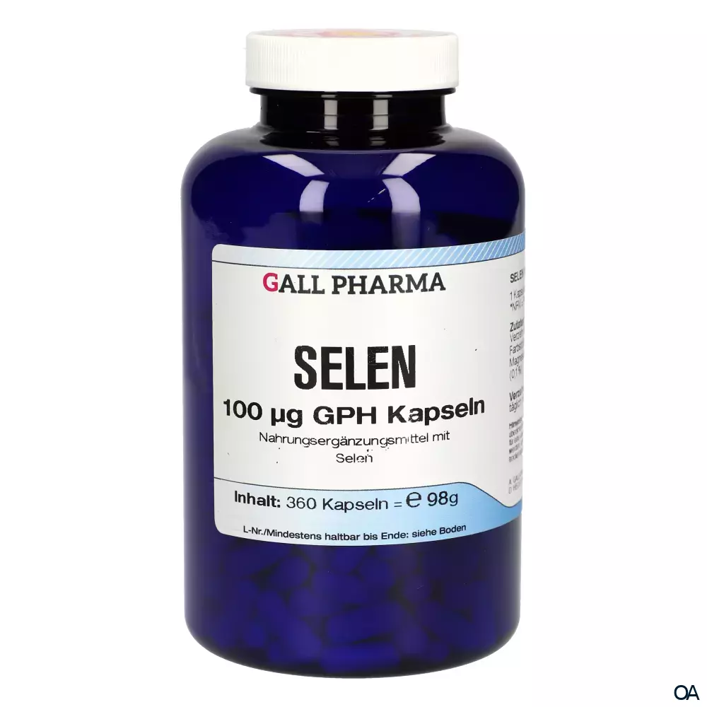 Gall Pharma Selen 100 µg Kapseln Gall Pharma Selen 100 µg Kapseln