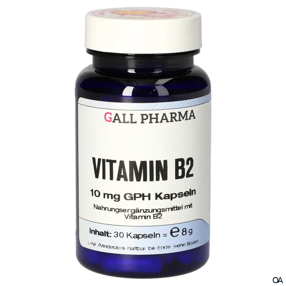 Gall Pharma Vitamin B2 10 mg Kapseln