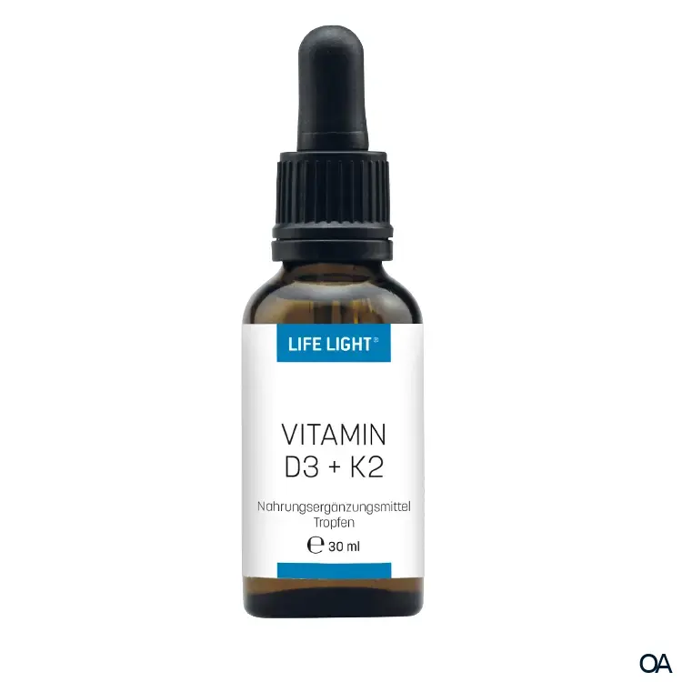 Life Light Vitamin D3 + K2 Tropfen Life Light Vitamin D3 + K2 Tropfen