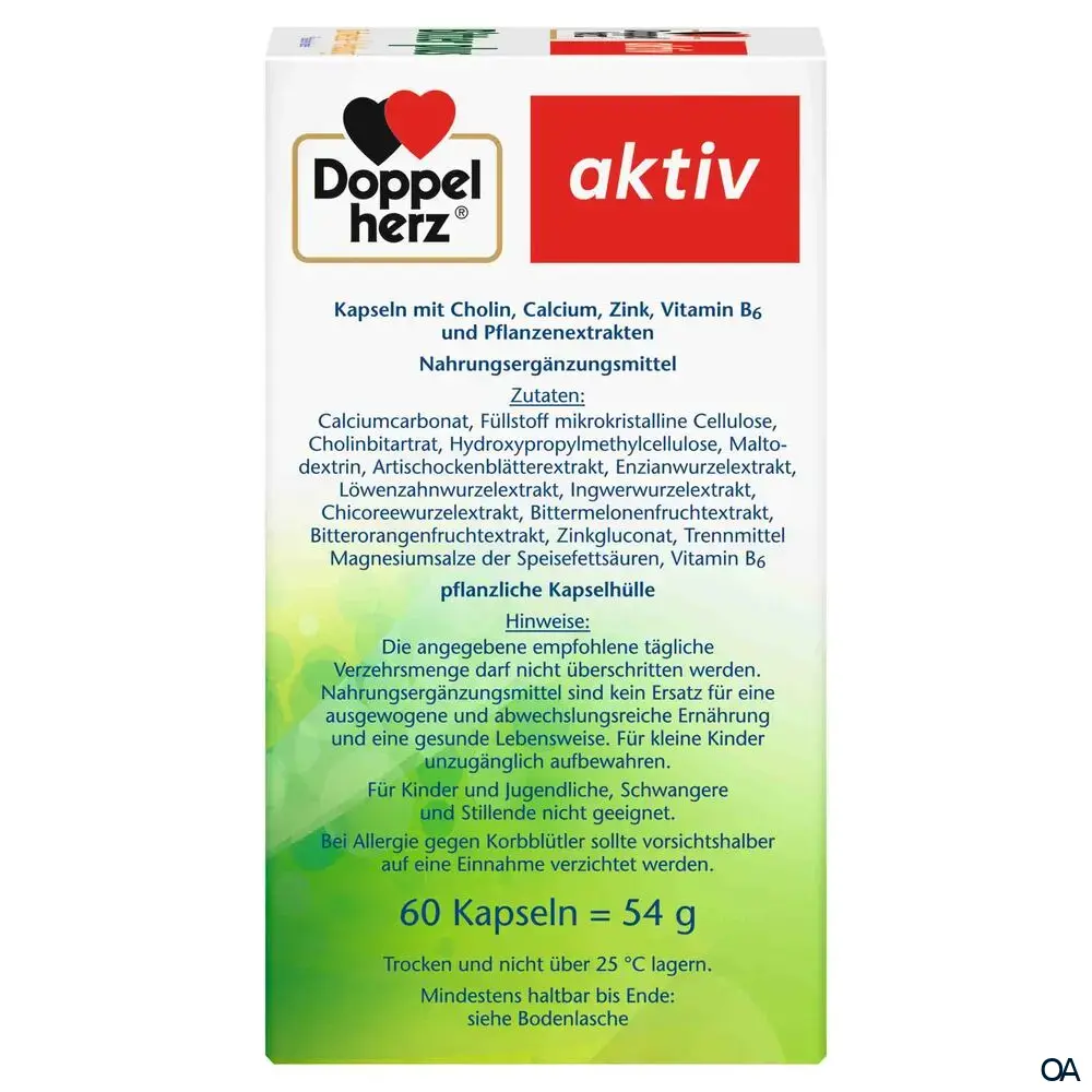 Doppelherz aktiv Bitter plus Kapseln Doppelherz aktiv Bitter plus Kapseln