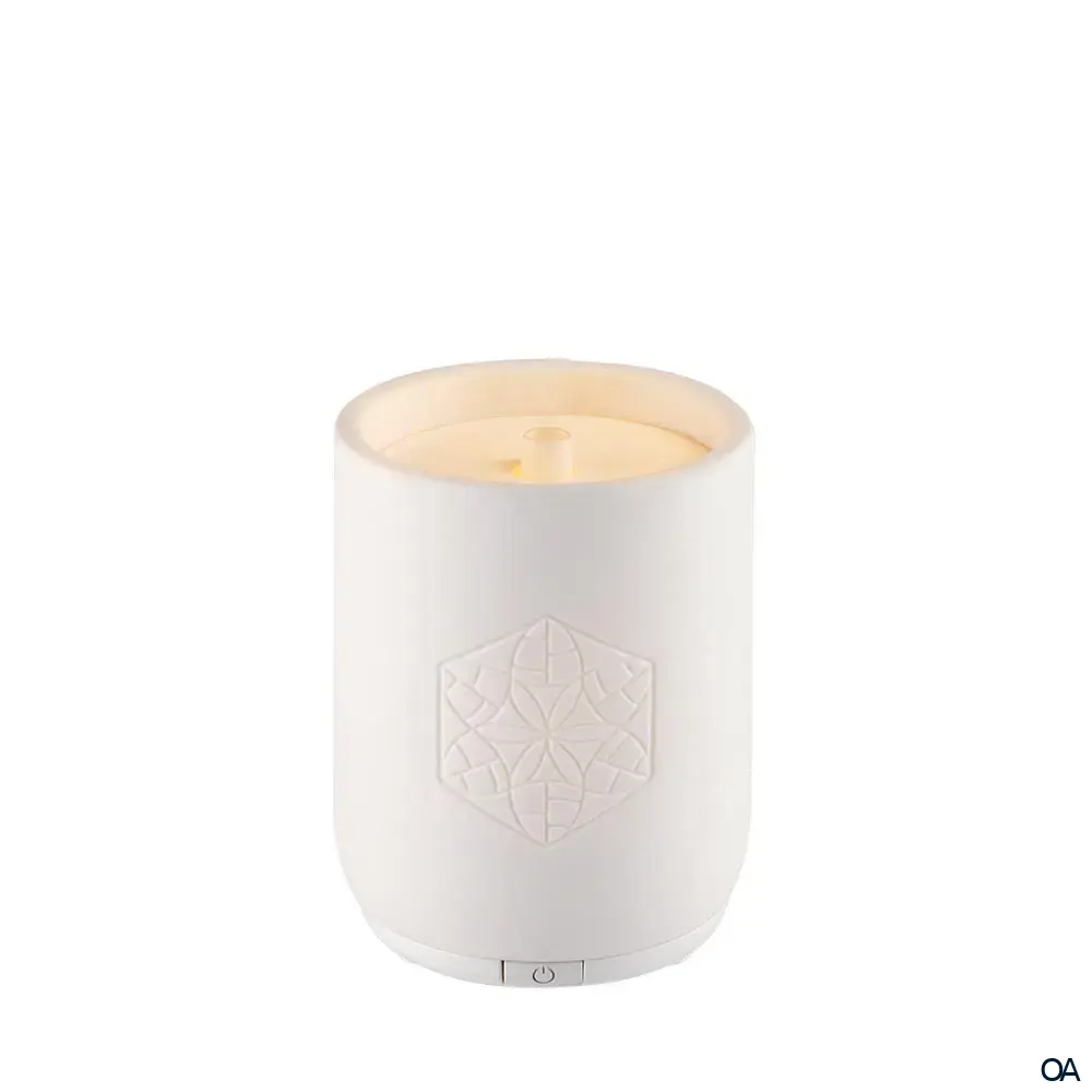 Taoasis TaoCandle Keramik - weiß mit Baldini Feelruhe