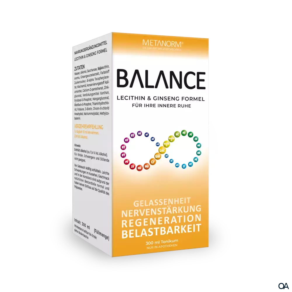METANORM® BALANCE Tonikum METANORM® BALANCE Tonikum