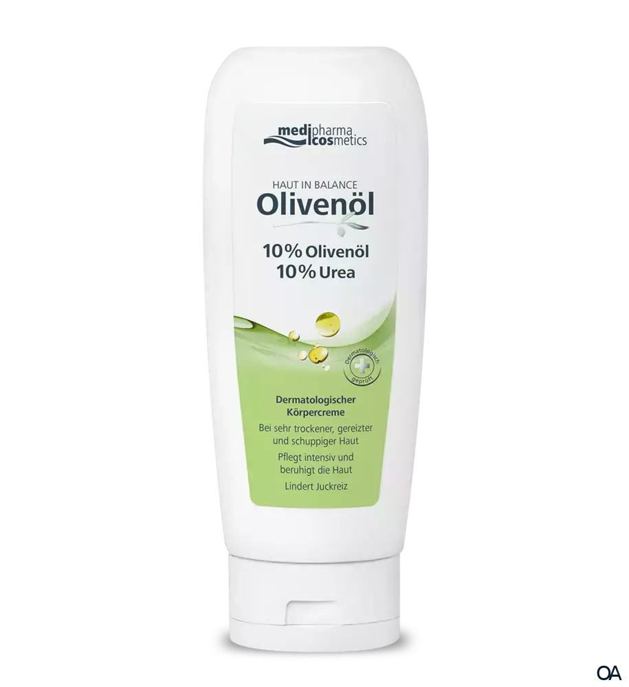 medipharma cosmetics Olivenöl Haut in Balance Dermatologische Körpercreme 10 %