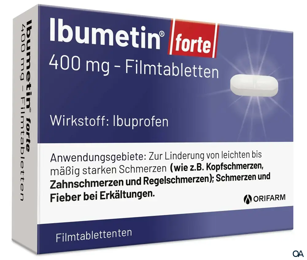 Ibumetin® forte 400 mg Filmtabletten