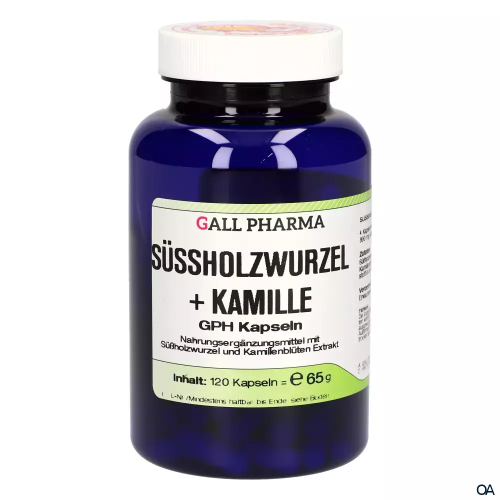 Gall Pharma Süßholzwurzel + Kamille Kapseln