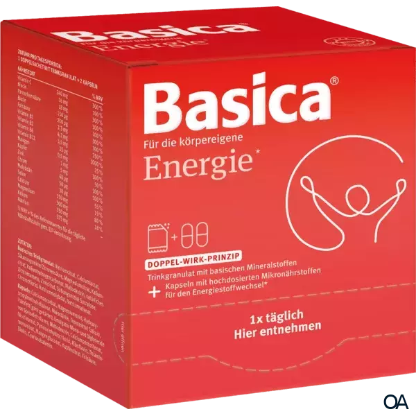 Basica® Energie Granulat + Kapseln Doppel-Sachtes
