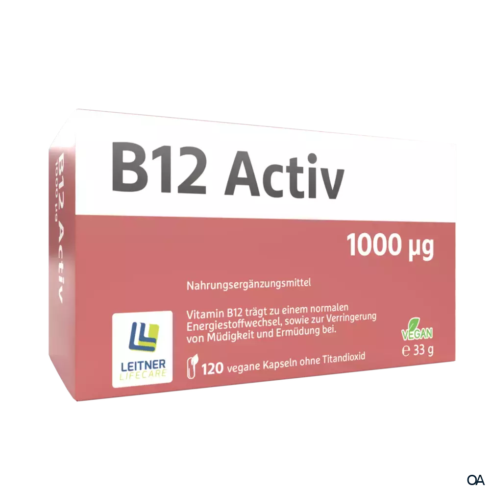 LEITNER Lifecare B12 Activ 1000 mcg Kapseln