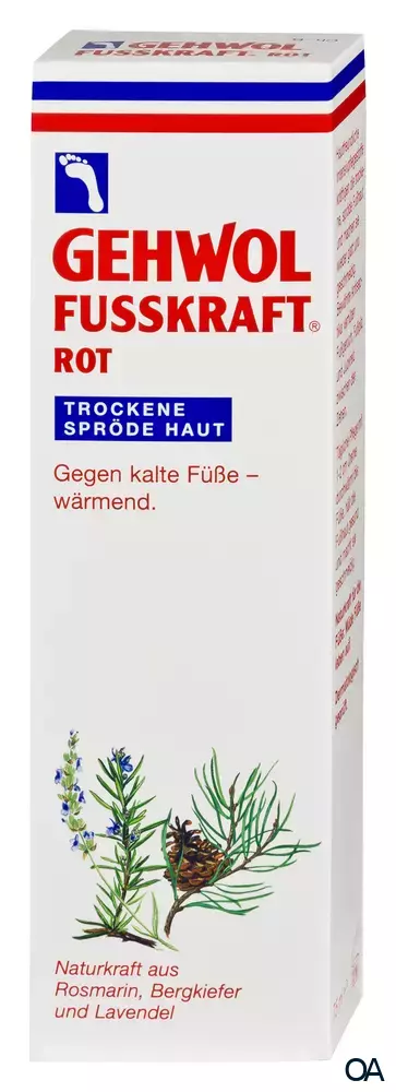 GEHWOL® FUSSKRAFT ROT, trockene spröde Haut GEHWOL® FUSSKRAFT ROT, trockene spröde Haut