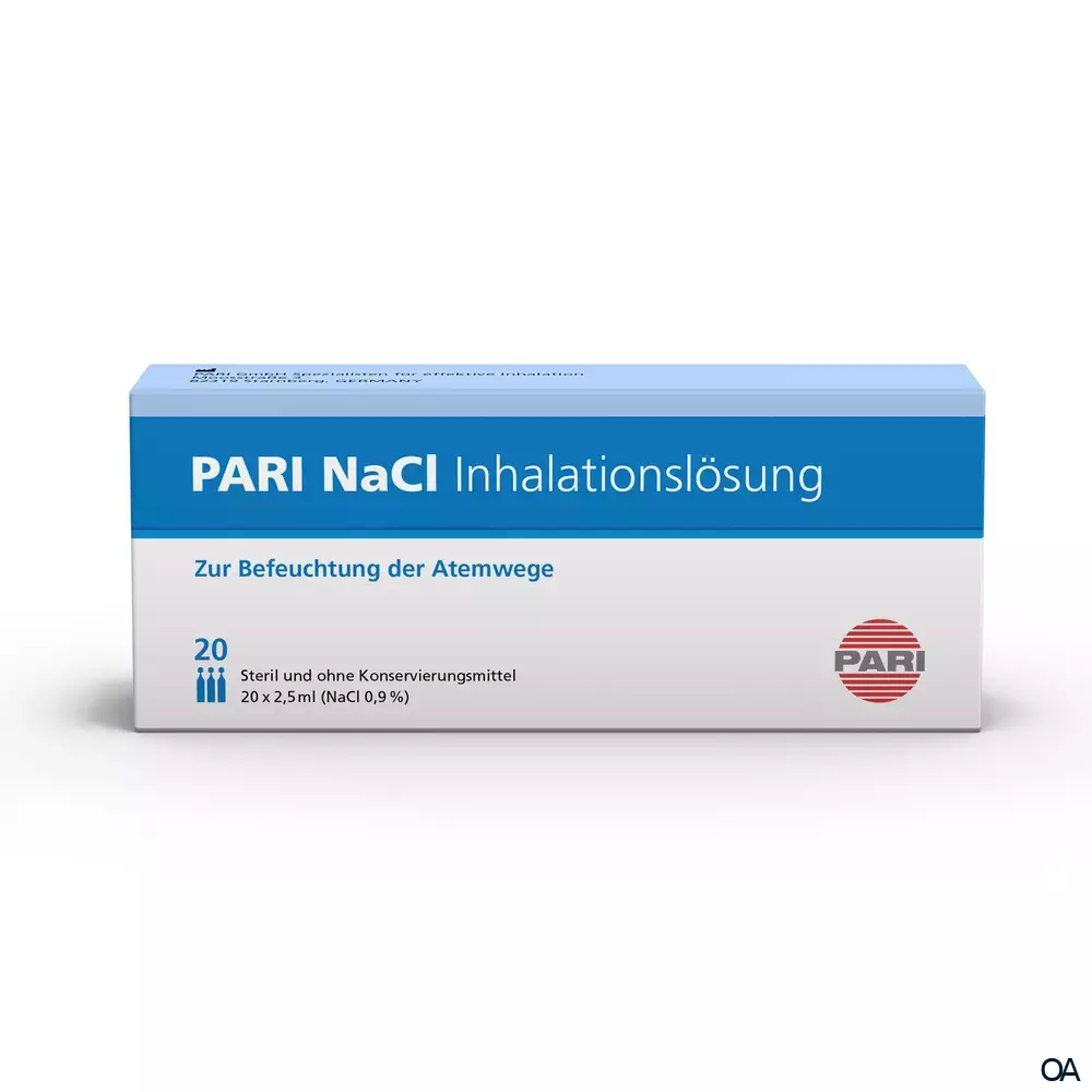 PARI Protect Inhalationslösung 20 x 2,5 ml PARI Protect Inhalationslösung 20 x 2,5 ml