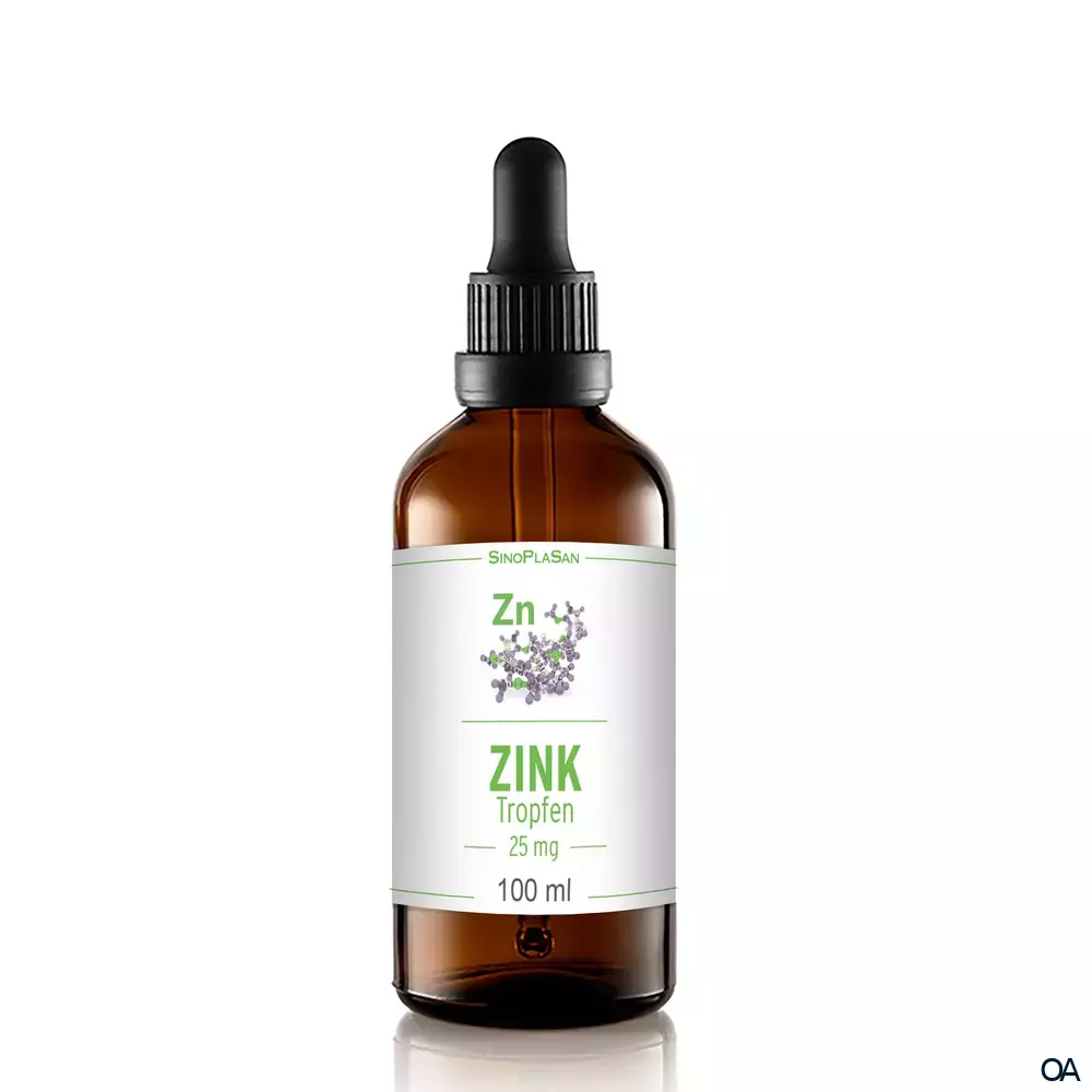 SinoPlaSan Zink 25 mg Tropfen