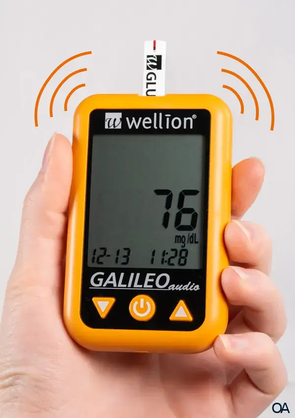 Wellion GALILEO audio Blutzuckermessgerät